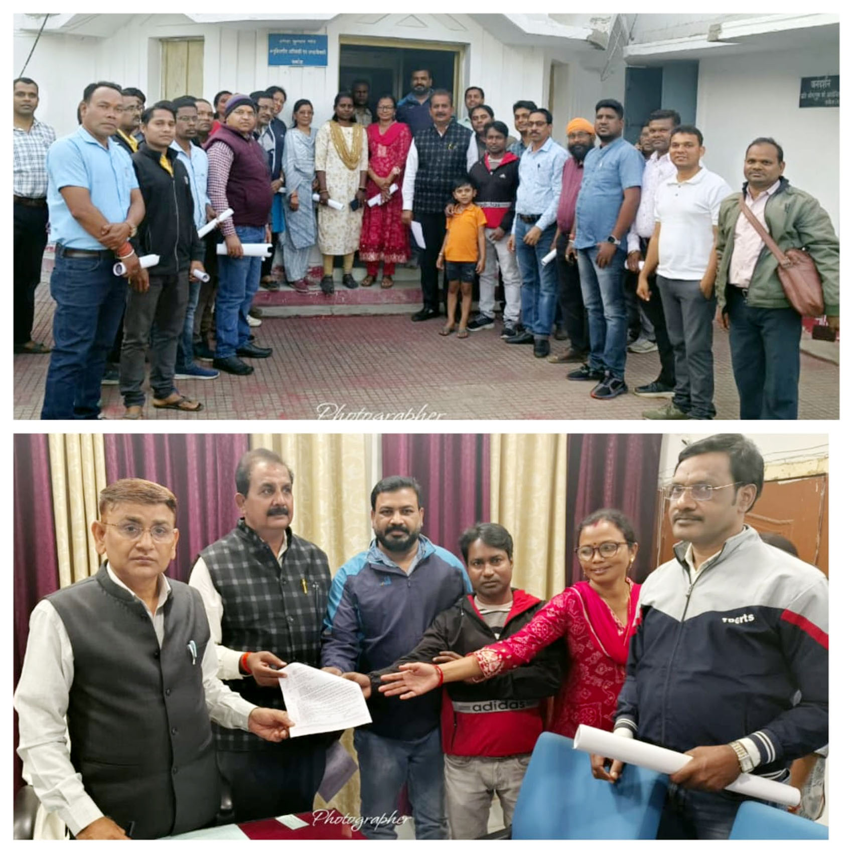 तृतीय वर्ग कर्मचारी संघ ने प्रदर्शन कर अनुविभागीय अधिकारी को मुख्यमंत्री एवं मुख्य सचिव के नाम ज्ञापन सौंपा