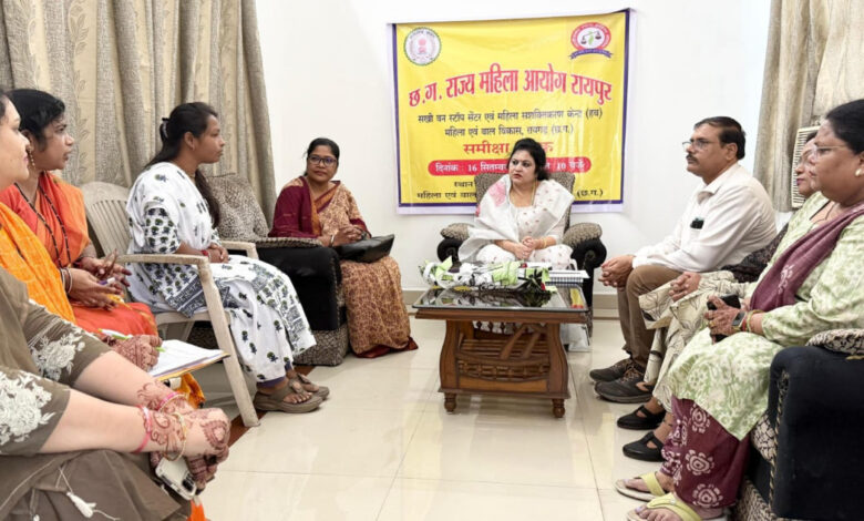 रायपुर : महिलाओं और बच्चों की सुरक्षा, सम्मान एवं अधिकारों की रक्षा सर्वाेच्च प्राथमिकता: डॉ. ममता साहू