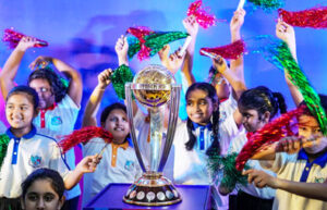 Cricket World Cup trophy tour in Mumbai