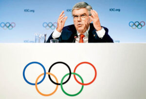 IOC press conference in Mumbai