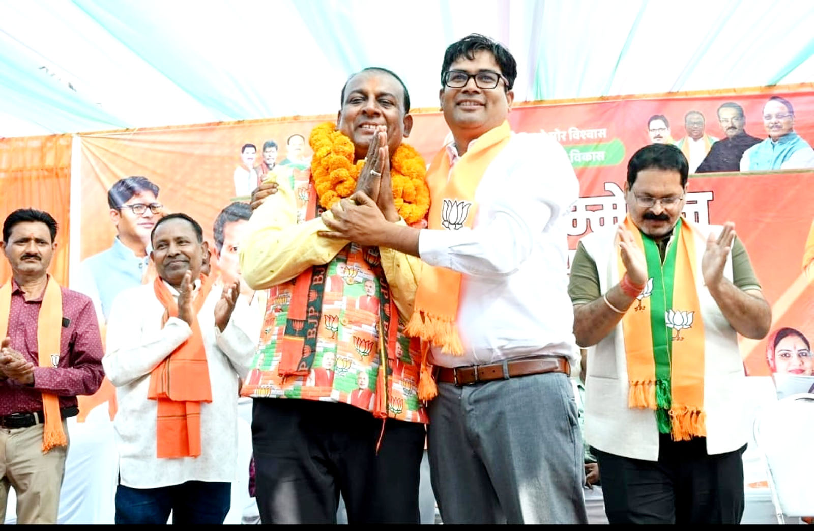 घरघोड़ा नगर पंचायत चुनाव  : बीजेपी ने कहा- ट्रिपल इंजन सरकार , विकास की गारंटी