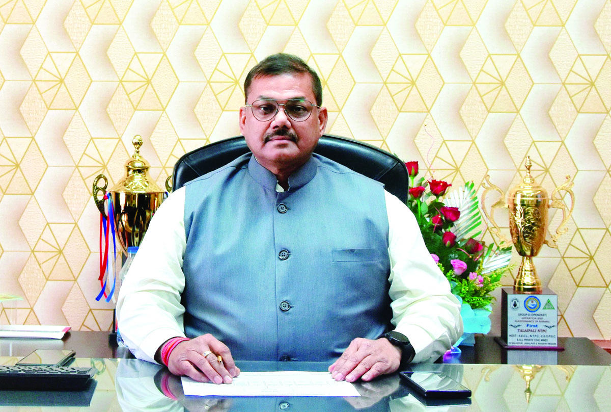 अखिलेश सिंह ने संभाला एनटीपीसी तलईपल्ली के परियोजना प्रमुख का कार्यभार