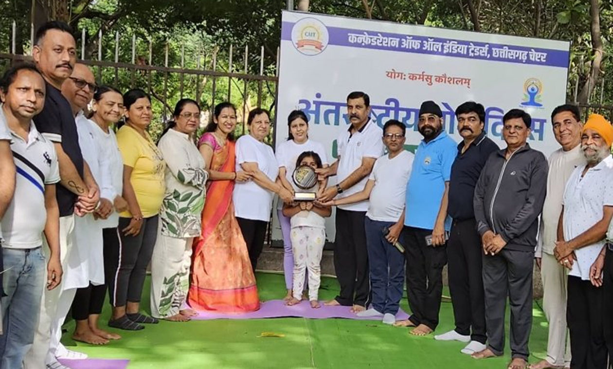 अंतर्राष्ट्रीय योग दिवस पर कैट कार्यालय में योग शिविर का अयोजन हुआ