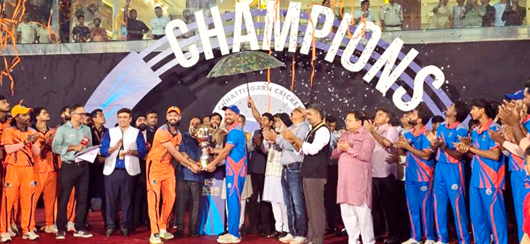 सीसीपीएल-2 : रायपुर रायनोज और राजनांदगांव पैंथर्स बने संयुक्त विजेता, बारिश में धुला फाइनल मैच
