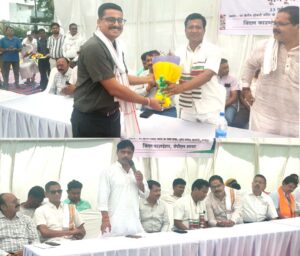 रायगढ़ सांसद राधेश्याम राठिया ने किया भूमिपूजन: मां बैगिन डोकरी मंदिर परिसर में बनेगा भव्य गार्डन, बदलेगी सूरत