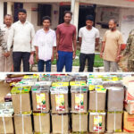 किराना दुकान चोरी का खुलासा: चोरी का माल खरीदने वाला सहित 6 आरोपी गिरफ्तार, लाखों का सामान बरामद