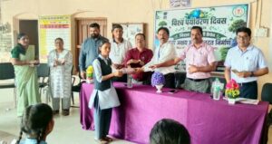 घरघोड़ा में “वर्ल्ड एनवायरमेंट डे ” मिशन लाईफ प्री कैंपेन विकासखंड स्तरीय प्रतियोगिता का आयोजन