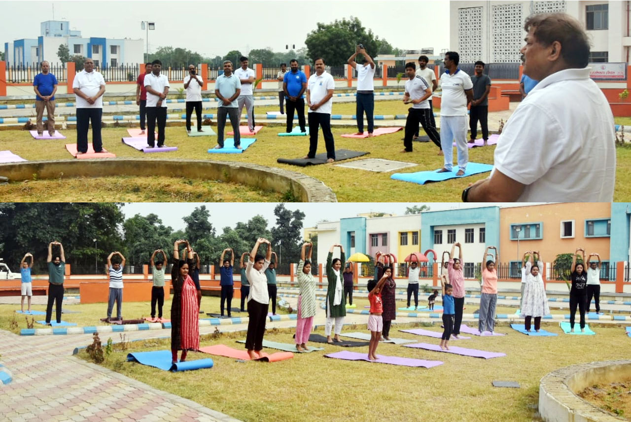 एनएमएल तलईपल्ली में अंतर्राष्ट्रीय योग दिवस का आयोजन एनएमएल तलईपल्ली में अंतर्राष्ट्रीय योग दिवस का आयोजन