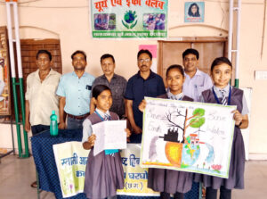 कन्या शाला घरघोड़ा में पर्यावरण दिवस पर हुए जागरूकता कार्यक्रम