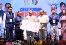 रायपुर : मुख्यमंत्री श्री विष्णु देव साय छत्तीसगढ़ में पहली बार आयोजित स्पोर्ट्स कॉन्क्लेव में हुए शामिल