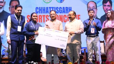 रायपुर : मुख्यमंत्री श्री विष्णु देव साय छत्तीसगढ़ में पहली बार आयोजित स्पोर्ट्स कॉन्क्लेव में हुए शामिल