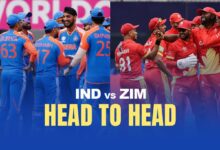 इंडिया और जिम्बाब्वे के बीच पहला टी20 मैच आज हरारे में खेला जाएगा। यह मैच शाम साढ़े चार बजे शुरू होगा।