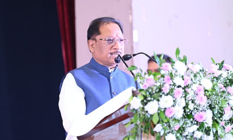 रायपुर : सेन समाज सनातन परंपराओं और सामाजिक समरसता का मजबूत आधार : मुख्यमंत्री श्री विष्णु देव साय रायपुर : सेन समाज सनातन परंपराओं और सामाजिक समरसता का मजबूत आधार : मुख्यमंत्री श्री विष्णु देव साय