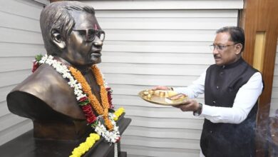 अटल जी के संकल्प और दूरदर्शी नेतृत्व ने छत्तीसगढ़ को दी नई पहचान, सुशासन और अंत्योदय की राह पर आगे बढ़ रहा प्रदेश : मुख्यमंत्री श्री साय अटल जी के संकल्प और दूरदर्शी नेतृत्व ने छत्तीसगढ़ को दी नई पहचान, सुशासन और अंत्योदय की राह पर आगे बढ़ रहा प्रदेश : मुख्यमंत्री श्री साय