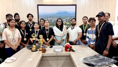 पावरलिफ्टिंग में छत्तीसगढ़ के खेल मंच पर चमका मोहला-मानपुर-अंबागढ़ चौकी पावरलिफ्टिंग में छत्तीसगढ़ के खेल मंच पर चमका मोहला-मानपुर-अंबागढ़ चौकी