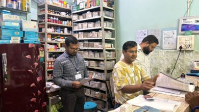 नकली एवं अमानक दवाओं की रोकथाम के लिए धमतरी में सघन औषधि निरीक्षण अभियान जारी