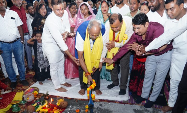 भाटापारा को ₹5.61 करोड़ के विकास कार्यों की सौगात, सांसद बृजमोहन अग्रवाल ने किया भूमिपूजन भाटापारा को ₹5.61 करोड़ के विकास कार्यों की सौगात, सांसद बृजमोहन अग्रवाल ने किया भूमिपूजन