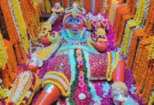 प्रयागराज में गंगा का बढ़ा जलस्तर, बड़े हनुमान मंदिर के गर्भगृह में पहुंचा पानी
