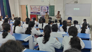 रायपुर : रायपुर के शासकीय दंत चिकित्सा महाविद्यालय में पुलिस द्वारा ‘साइबर सुरक्षा जागरूकता’ कार्यक्रम का आयोजन