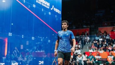 एशियन गेम्स में अभय सिंह का शानदार प्रदर्शन, स्क्वैश में भारत को दिलाया रजत पदक एशियन गेम्स में अभय सिंह का शानदार प्रदर्शन, स्क्वैश में भारत को दिलाया रजत पदक