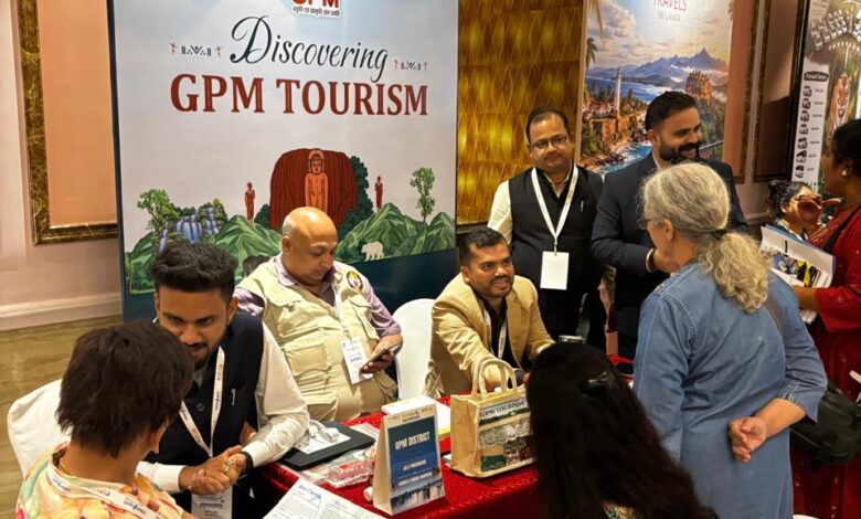 रायपुर में दिखा जीपीएम का पर्यटन वैभव, खास स्टॉल में प्राकृतिक-धार्मिक स्थलों की झलक