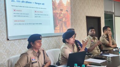 रायपुर,गणेश उत्सव को लेकर पुलिस और समितियों की बैठक, सुरक्षा व यातायात व्यवस्था पर दिए निर्देश रायपुर,गणेश उत्सव को लेकर पुलिस और समितियों की बैठक, सुरक्षा व यातायात व्यवस्था पर दिए निर्देश