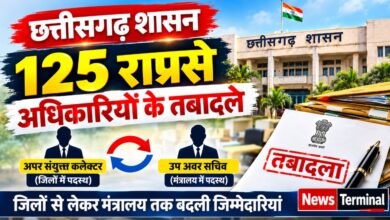 125 राप्रसे अधिकारियों के तबादले, जिलों से मंत्रालय तक बदली जिम्मेदारियां