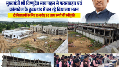 आदिवासी विद्यार्थियों को मिलेंगी आधुनिक शिक्षा और आवासीय सुविधाएं, जशपुर में एकलव्य विद्यालयों के नए भवनों का निर्माण तेज आदिवासी विद्यार्थियों को मिलेंगी आधुनिक शिक्षा और आवासीय सुविधाएं, जशपुर में एकलव्य विद्यालयों के नए भवनों का निर्माण तेज